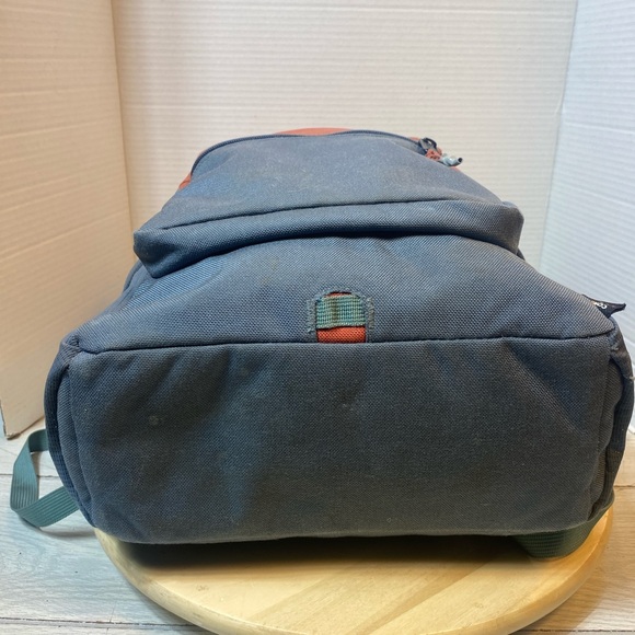 L.l Bean Mountain Classic Backpack Orange /gray - Picture 6 of 11